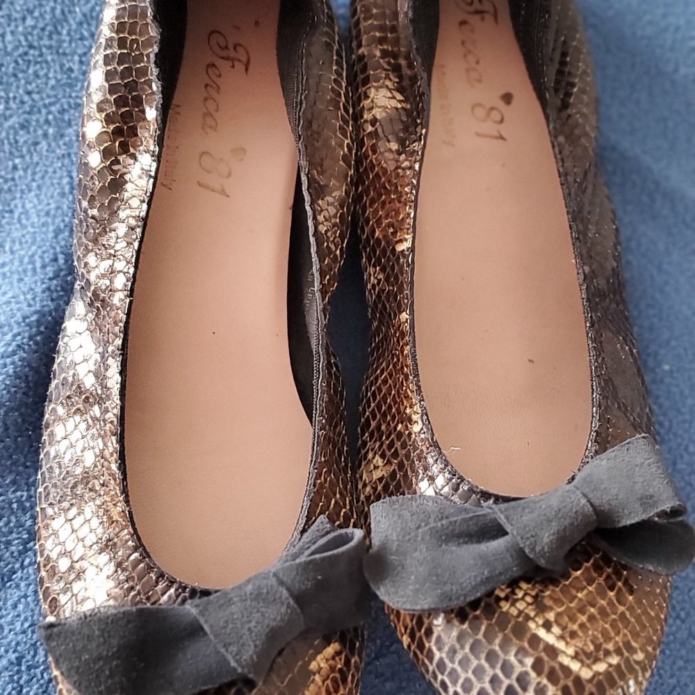 snake pattern shoe - Picture 4 of 5